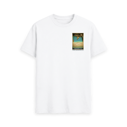 White Printed T-shirt Front