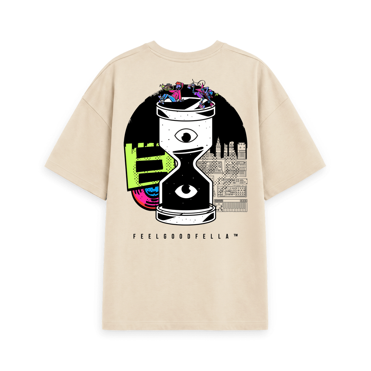 Oat Printed T-shirt Back