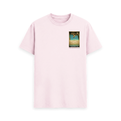 Pink Printed T-shirt Front