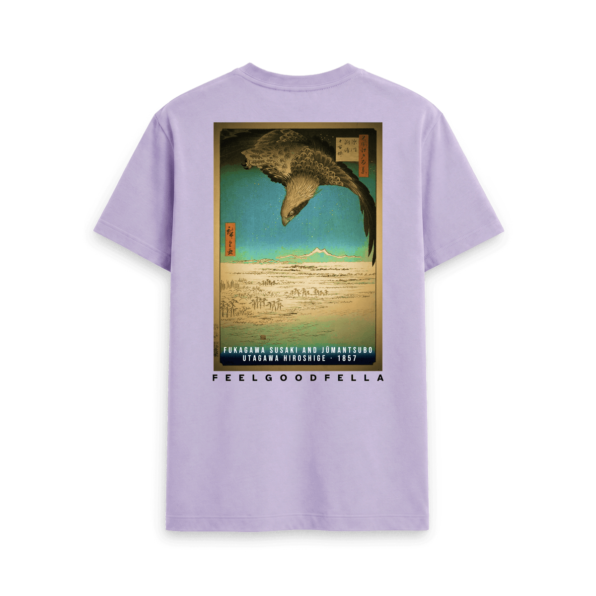 Lilac Printed T-shirt Back